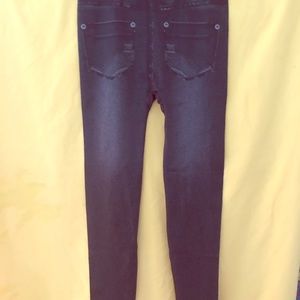 Jeggings-black denim looking-women's-small